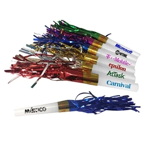 Fringed Horn Sports Noise Maker, Party, Toy Noisemaker 5"