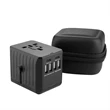 Universal Power Adapter Socket With Case | https://www.bestnamebadges.com