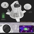 Solar Fan With Hanging Hook | https://www.bestnamebadges.com