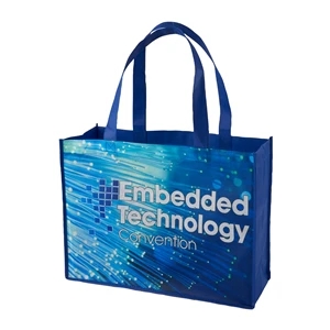 Non-Woven Shopping Tote - 6" x 16" x 12"