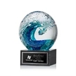 Surfside Award on Square Marble | https://www.bestnamebadges.com