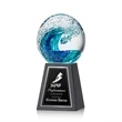 Surfside Award on Tall Marble | https://www.bestnamebadges.com