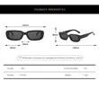 Custom Retro Square Sunglasses | https://www.bestnamebadges.com