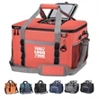 Custom Collapsible Soft Sided Cooler Bag | https://www.bestnamebadges.com