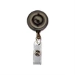 Transparent Retractable Round Badge Reel w/ Belt Clip | https://www.bestnamebadges.com