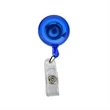 Transparent Retractable Round Badge Reel w/ Belt Clip | https://www.bestnamebadges.com