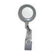 Matching Strap Color Round Badge Reel Holder w/ Belt Clip | https://www.bestnamebadges.com