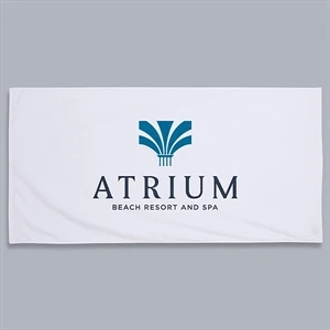 Velour Beach Towel Hemmed (30 X 60)  11lbs/dzn