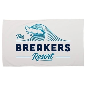 Large Velour Beach Towel Hemmed (35 X 60) 14lbs/dzn