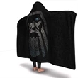 60x80 Oversize Sublimation Sherpa Hooded Blankets | https://www.bestnamebadges.com