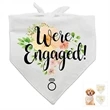 Customized Polyester Adjustable Dog Bandana | https://www.bestnamebadges.com