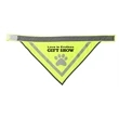 Personalized Pet Scarf Triangle | https://www.bestnamebadges.com