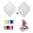 Customized Hooded Baby Towel | https://www.bestnamebadges.com