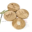 Round Bamboo Mirror | https://www.bestnamebadges.com
