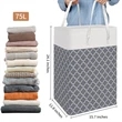 Laundry Hamper With Long Handles | https://www.bestnamebadges.com