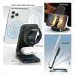 Foldable Wireless Charger 3 In 1 | https://www.bestnamebadges.com