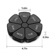 7 Days Daily Pill Organizer | https://www.bestnamebadges.com