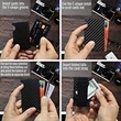Minimalist Carbon Fiber Wallet For Men | https://www.bestnamebadges.com