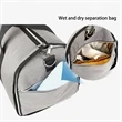 Travel Garment Storage Duffel Bag | https://www.bestnamebadges.com