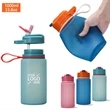 Outdoor Portable Collapsible Water Bottle | https://www.bestnamebadges.com