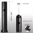 Handheld Milk Frother Wand Mixer | https://www.bestnamebadges.com