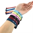 1/2" Jacquard Polyester Event Wristband | https://www.bestnamebadges.com