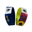 1" Sublimated Elastic Event Wristband w/ Customizable Woven | https://www.bestnamebadges.com