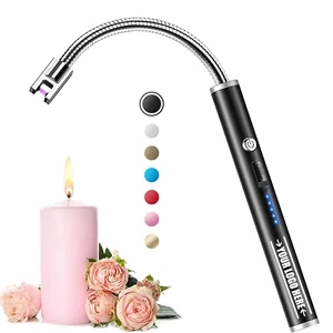 Rechargeable Electric Arc Lighter With Led Battery Display