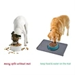 Pet Silicone Food Mat Cloth | https://www.bestnamebadges.com