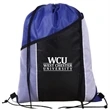 Premium Cinch Drawstring Backpack w Side Mesh Pocket 14"x18" | https://www.bestnamebadges.com