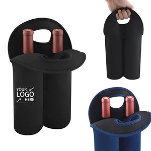 Insulated Wine Carrier Tote Bag