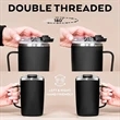 16Oz Insulated Coffee Mug | https://www.bestnamebadges.com
