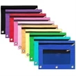 3 Ring Binder Pencil Pouch | https://www.bestnamebadges.com