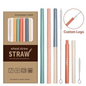 Reusable Detachable Wheat Straws