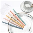 Reusable Detachable Wheat Straws | https://www.bestnamebadges.com