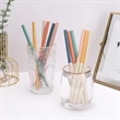 Reusable Detachable Wheat Straws | https://www.bestnamebadges.com