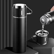Insulated Vacuum Bottle With Cup | https://www.bestnamebadges.com