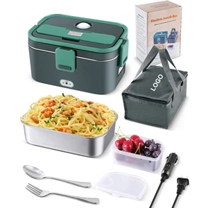 Electric Lunch Box Portable Food Warmer Heater W/ Carry Bag