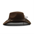 Custom Wool Cowboy Hat Jazz Sombrero | https://www.bestnamebadges.com