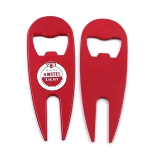 Divot Tool With Bottle Opener