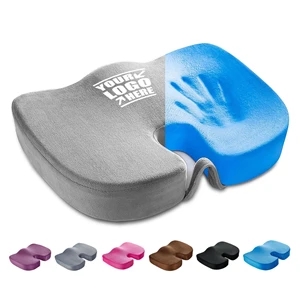 Custom Memory Foam Seat Cushion With Cooling Gel Infused