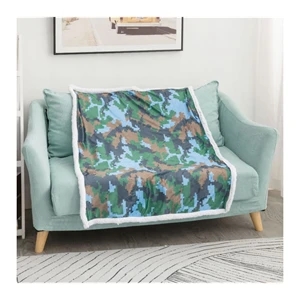 30x40 Velvet Plush Crystal Throw Sublimation Sherpa Blanket | https://www.bestnamebadges.com
