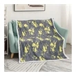 40x50 Luxury Sherpa Plush Crystal Velvet Sublimation Blanket | https://www.bestnamebadges.com