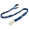 Tube Lanyards w/ Safety Breakaway Custom Tubular | https://www.bestnamebadges.com