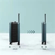 Foldable Suitcase Luggage With Wheels Rolling | https://www.bestnamebadges.com