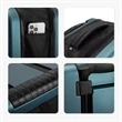 Foldable Suitcase Luggage With Wheels Rolling | https://www.bestnamebadges.com