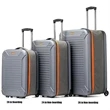 Foldable Suitcase Luggage With Wheels Rolling | https://www.bestnamebadges.com