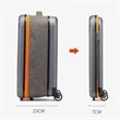 Foldable Suitcase Luggage With Wheels Rolling | https://www.bestnamebadges.com