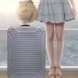 Foldable Suitcase Luggage With Wheels Rolling | https://www.bestnamebadges.com
