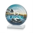 Victoria VividPrint™ Award - White | https://www.bestnamebadges.com